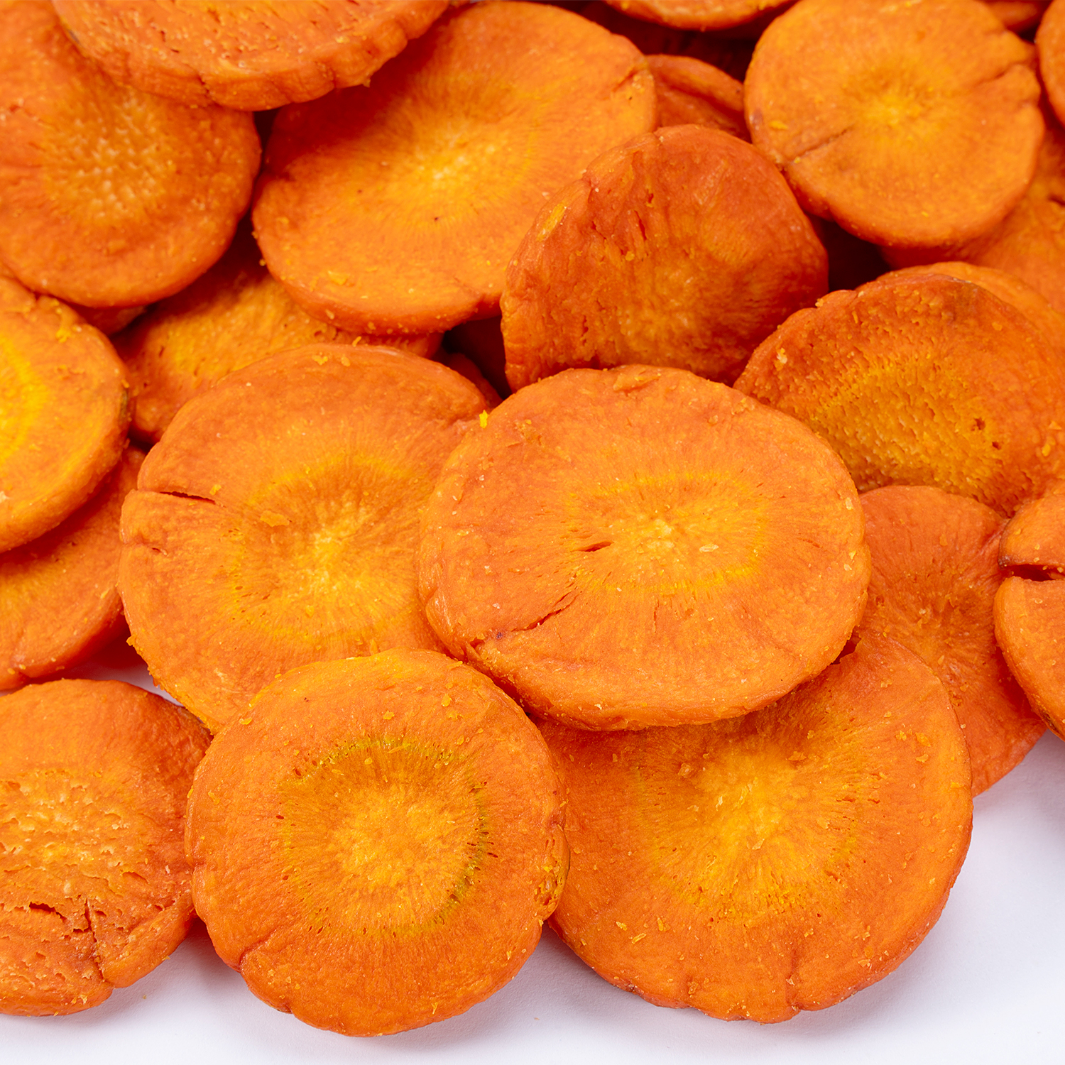 Vacuum Fried Carrot Slices | 10kg Bulk Pack