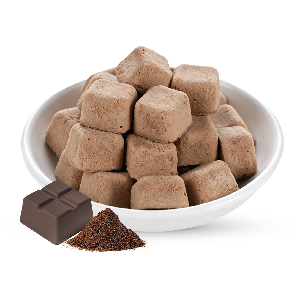 Freeze-Dried Chocolate Mocha Coffee Flavor Cube | 1kg Bulk Pack