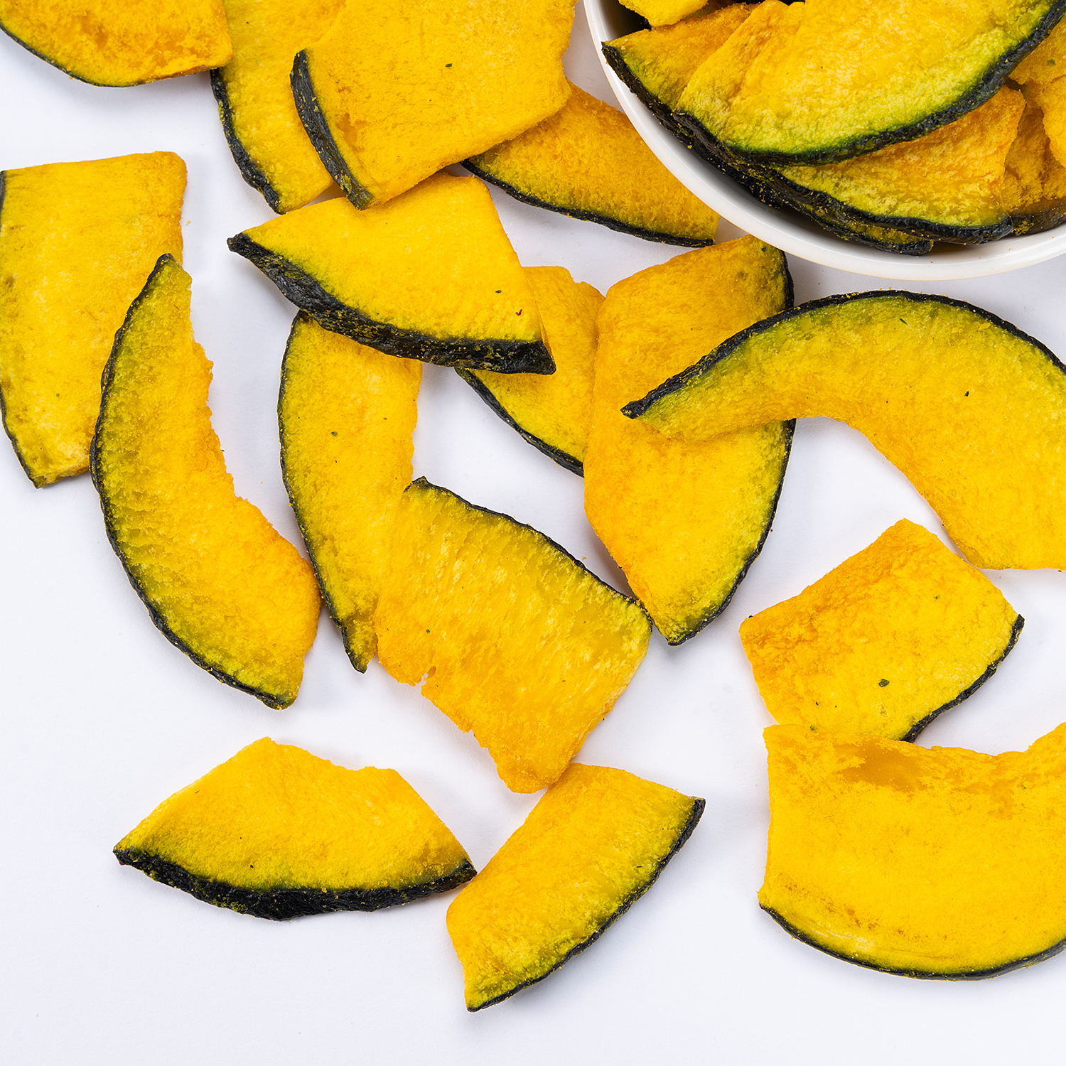 Vacuum Fried Pumpkin Crisps | 10kg Bulk Pack