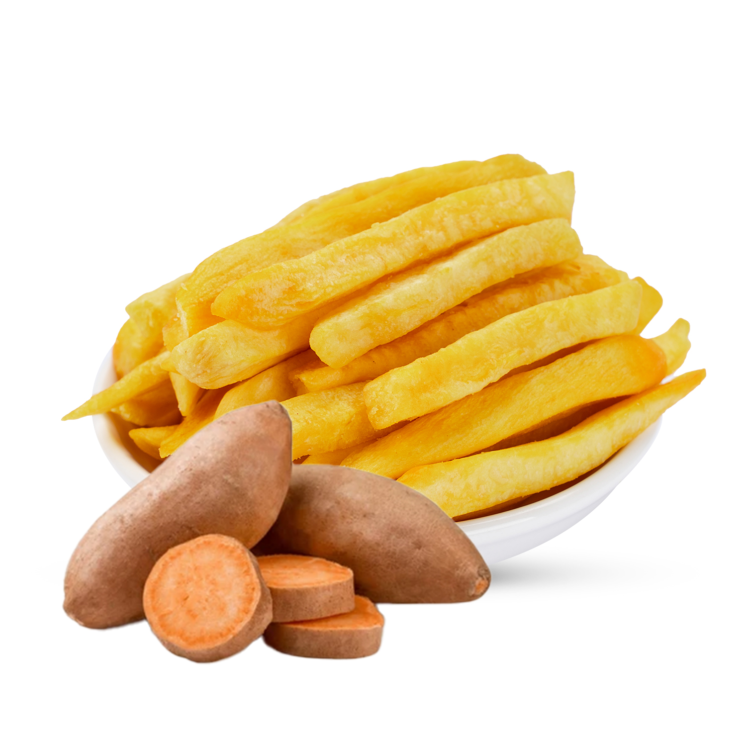 Vacuum Fried Sweet Potato Strips | 10kg Bulk Pack
