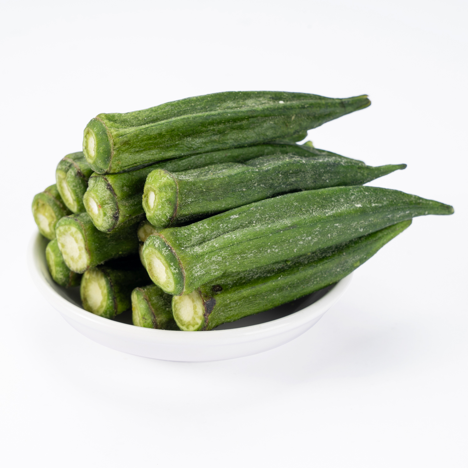 Vacuum Fried Okra Chips | 10kg Bulk Pack| 10kg Bulk Pack